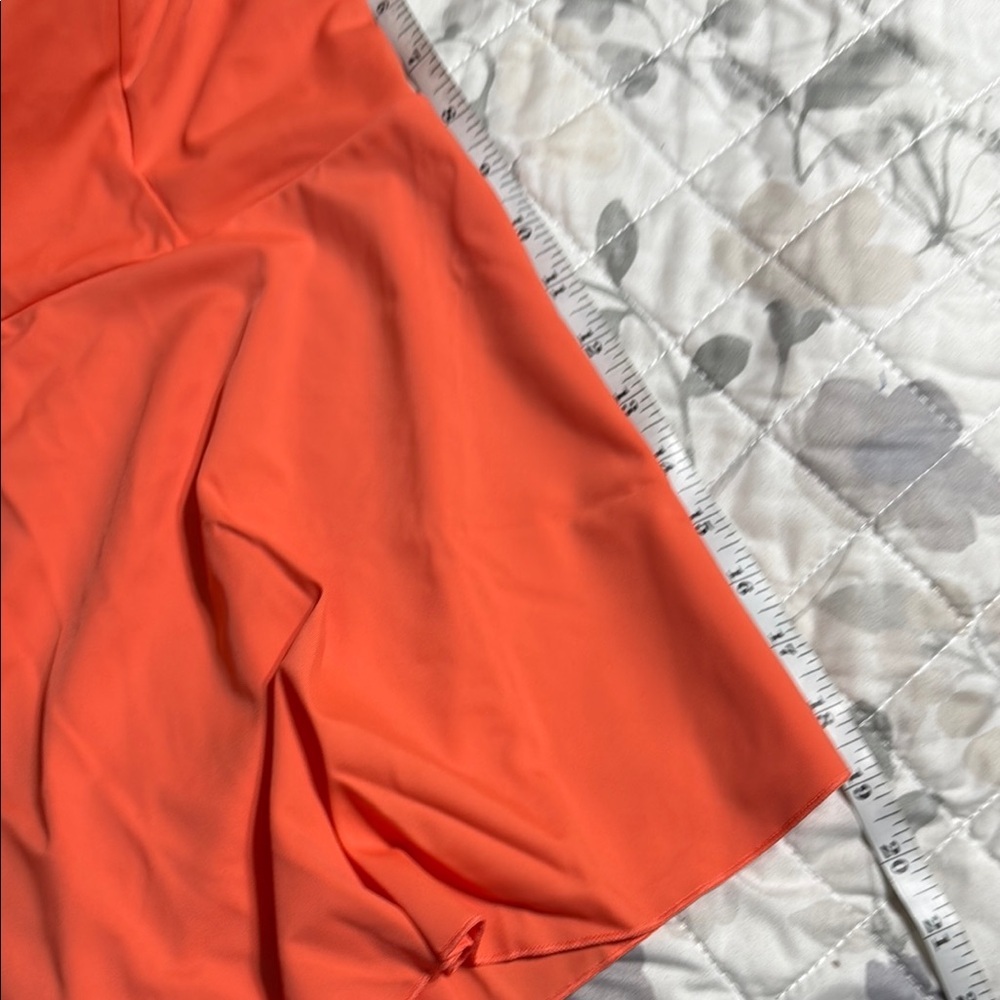 NWT Vibrant Orange women’s One Piece Swimsuit 12 - Picture 5 of 11